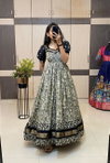 Ajd 8154 Jacquard Weaving Border Gown Wholesale Price In Surat